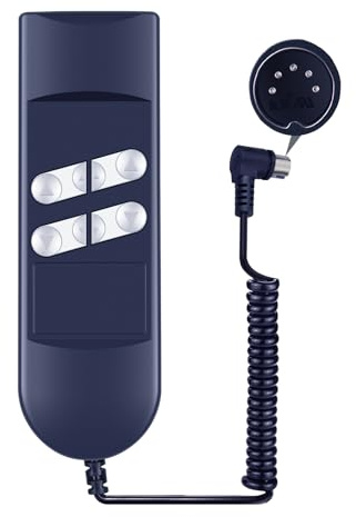WKOLF Télécommande Universelle pour fauteuils inclinables électriques avec Fromann Okin 4 6 Boutons, Connexion à 5 Broches avec Aide au Lever ou fauteuils inclinables électriques – 250 cm