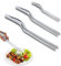 Pinzas de Cocina,3 piezas Pinza Cocina Acero Inoxidable,Pinzas para Emplatar 14/20/23cm,Pinzas Chef Cocinar Acero Inoxidable,pinze cucina diseño de alimentos,guarnición,decoración de pasteles