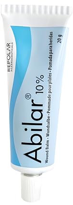 Abilar 10% Wound Healing Ointment | Antibacterial & Antifungal (for Scratches, Abrasions, Wound dressings, Burns & Ulcers)