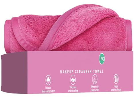 Chiffons démaquillants pour le visage – Tampons démaquillants doux et réutilisables | Chiffon nettoyant pour le visage démaquillant | Cadeaux pour la fête des mères | Chiffon de lavage doux pour laver