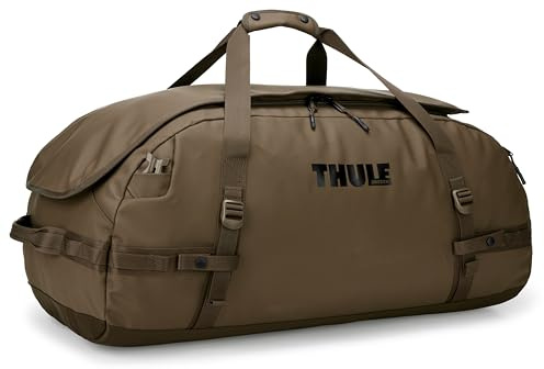 Thule Chasm 30 l duffelväska, lätt att bära, kan omvandlas till ryggsäck, inre nätfickor, dragkedjor med lås, återvunna material