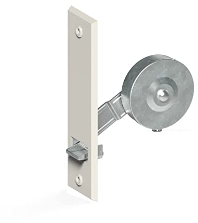 markiso® 1 Stück Rolladen Gurtwickler unterputz Farbe Braun, Rollladen Aufwickler Lochabstand 160mm für Maxigurte bis 23mm, Einlassgurtwickler inkl. 2 Abdeckungen