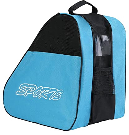 Oshhni Bolsa para Patines de Ruedas, Bolsa para Patines en línea para niños, Bolsas para Patines para niños/Adultos, Azul