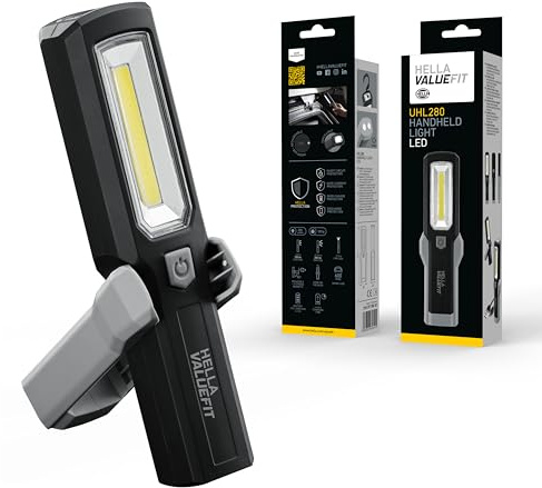 Hella Valuefit LED Hand Light UHL280-3.7 V - with Magnet/with Hook - 2XM 357 300-301