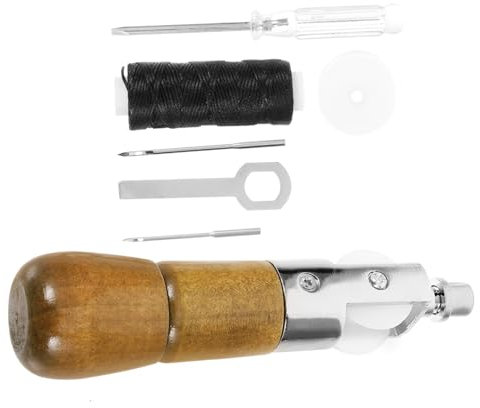 BEBEMOKO 1juego De Punzón Para Kit De Costura De y Accesorios De Manualidades Para Reparaciones De Zapatos y Artículos De
