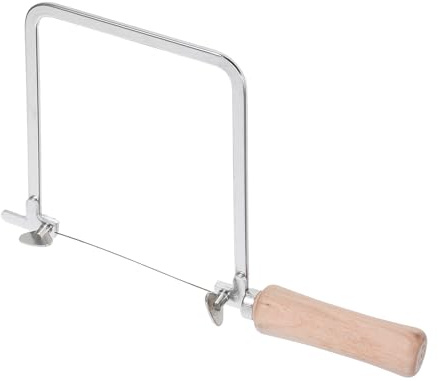 TOBBOMEY Seghetto da Traforo U Compatto con Lama Tensione Adattabile per Lavorazioni di Precisione su Legno Metallo e Gioielli per Artigianato e Modellismo