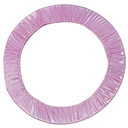 kowaku Copertura per Cerchio da Ginnastica Ritmica con Copertura Protettiva Elastica, Materiale in Nylon Leggero E Facile da Trasportare, Adatto per Protegge, Rosa, M