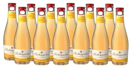 Rotkäppchen Fruchtsecco Mango - Der fruchtig-sanfte Genuss in der praktischen Kleinflasche (12 x 0,2l)