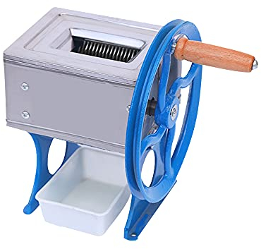 Inteneritore di carne per uso domestico da 1 litro, affettatrice manuale per carne usata in casa, macchina per tagliare carne di maiale da cucina, tritacarne per uso domestico a manovella, blu