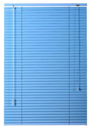 Venetian Blinds for Windows,Metal Aluminium Venetian Blinds Blue 50cm 80cm 100cm 115cm 120cm 150cm Wide,Blackout/Heat Insulation Shutters,Indoor Outdoor Horizontal Blinds,W×H-50×60cm(20*24in)