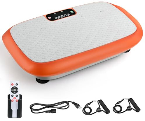 Máquina de ejercicio de placa de vibración para pérdida de peso, plataforma de placa de vibración para fitness en casa, drenaje linfático, agitador de cuerpo completo, 99 velocidades ajustables