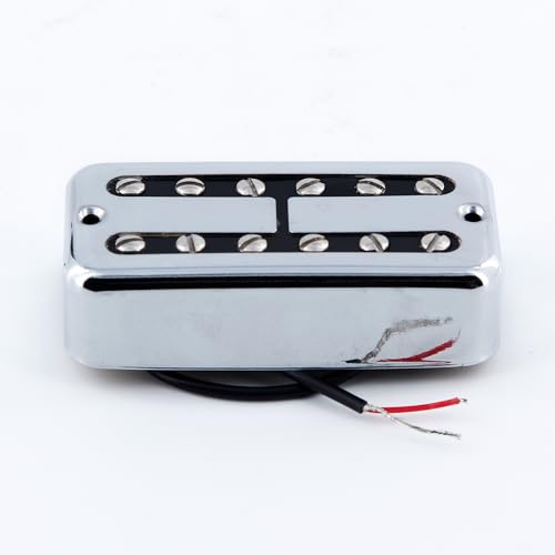 FLEOR Alnico Lot de 2 micros Humbucker pour guitare électrique 4-5K Chromé