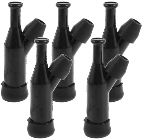 Abaodam 5 Stück Zündkerzenstecker Hochdruckkappe Für Rasenmäher Kettensägen Traktoren Ersatzteil Langlebig Einfache Installation Für Rasenmäher Zubehör Maschinen-Zündkerzen
