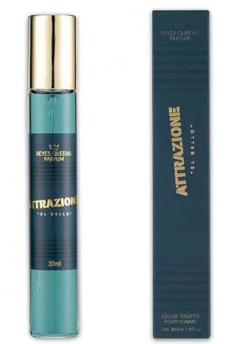 Attrazione El Bello, Men Eau de Toilette, Perfume de Equivalencia Colonia Equivalente para Hombre, 33 ml Fragancia Duradero, Elegante y Sofisticado R047