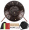 DICLLY Zungentrommel 6 Zoll 11 Noten,Steel Tongue Drum mit Zubehörbox,Tasche & Musikbuch - Steel Pan Töne Handtrommel für Meditation & Yoga Klangheilung