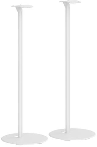 my wall Lautsprecherständer für Sonos Era300 – HS44WL, Eleganter Standfuß mit Halterung, 2er Set Bodenständer, Belastbar bis 5 kg, Mit Kabelmanagement, Stabiler Stand, Einfache Montage