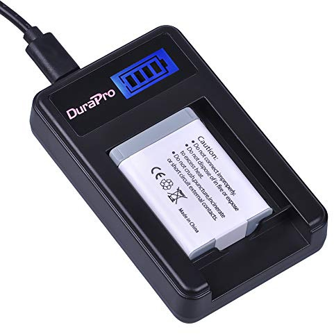 DuraPro 1X NB-13L Akku + LCD USB Ladegerät für Canon NB-13L Canon PowerShot SX620 SX720 SX730 SX740 G1 X Mark III G5 X G7 X G9 X G7 X Mark II G9 X Mark II