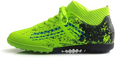 Chaussures de football, respirantes, unisexe pour enfants, Mod3 Jaune, 44 EU