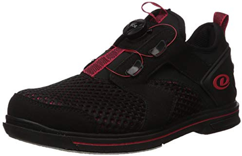 Dexter mens Bowling Shoes, Black/Red, 12 Wide US