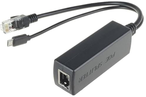 BerryBase PoE Splitter RJ45 48V > Micro USB 5V / 2,5A
