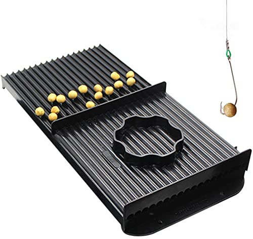 Fulenyi Boilie-Walze | Professioneller Fish Boilie Roller Schwarz,Bait Maker Ball Making Angelteich Ball Köderformmaschine Runde Ködermaschine für das im Freien