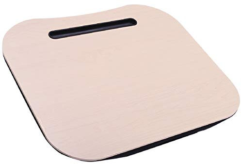 Pderlous Desk Bed Cushion Knee Lap Handy Computer Reading Writing Table Tablet Tray Cup Holder Laptop Stand Cushion Desk Office Laptop Portable