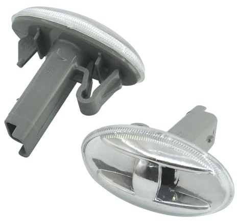 Kalunfex 2 unidades intermitentes laterales con portalámparas y bombilla para 107 206 307 Expert Partner Berlingo C1 C2 C3 C5 C6 6325G3 6325G4 817300H010