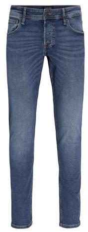 JACK & JONES Men Slim Fit Jeans GLENN Skinny Tapered Legs JJI GLENN ORIGINAL AM