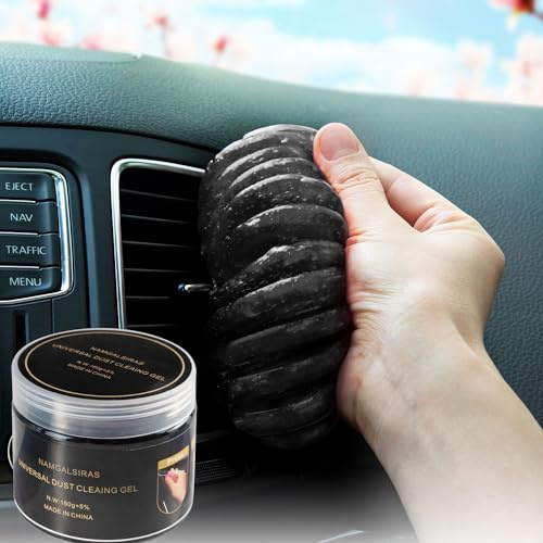 Gel de limpieza para limpiador de coche, kit de limpieza de polvo de ventilación automotriz, limo de limpieza de polvo para limpieza automática, accesorios de coche, limpiador interior de coche,