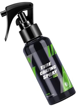 Pulidor para brillo de neumáticos,Spray para brillo de neumáticos de automóvil,Pulidor de neumáticos de coche | Limpiador de neumáticos para automóviles, spray para revestimiento de neumáticos, agente