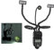 Flash Macro K-808, Flash Macro Portable à 3 Têtes pour Appareil Photo avec 8 Niveaux de luminosité Réglables, Support D'éclairage de Photographie Macro 5600 K