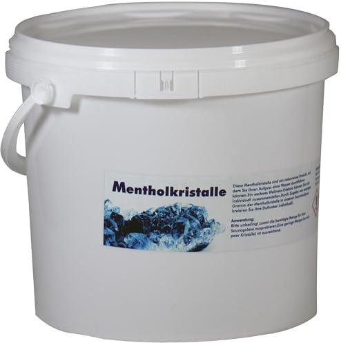 Warda Cristaux de menthol pour sauna Produit naturel (1 kg)