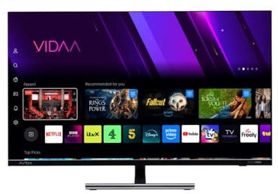 Avtex AV32TS SmartPro 32 Freely TV – Portable Full HD LED Smart TV with Freeview HD, Satellite Tuners, Wi-Fi, 12V/24V DC & AC Power – For Caravan, Motorhome, Boat, Home