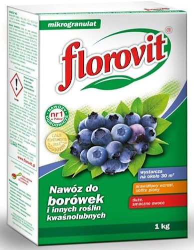 Concime mirtilli e piante acidofile 1kg - fertilizzante per pianta di mirtillo