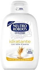 Neutro Roberts, Limpiador íntimo hidratante, limpiador para la higiene íntima con leche de Avena, 100% natural, ideal para proteger tu íntimo, para mujeres y niños - Envase de 200 ml