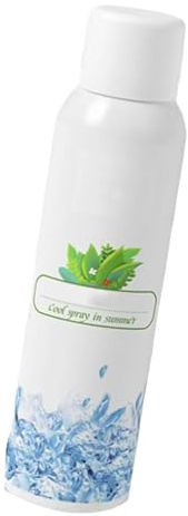 Spray Rinfrescante Istantaneo - Spray Rinfrescante Per Il Corpo | Spray Magico Freddo Gelido | Spray Ad Effetto Rinfrescante Rinfrescante Immediato | Body Cooler Spray Rinfrescante Per Il Viso Idratan