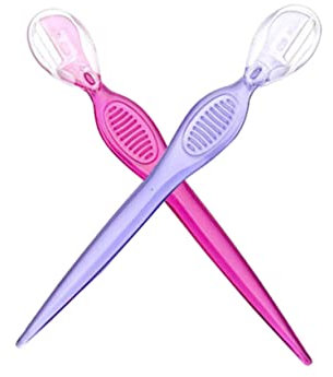 Healeved 3stücke Augenbrauenrasierer Aus Tragbarer Augenbrauen-trimmer Augenbrauenformer Für Zarte Augenbrauen Beauty-make-up-tools Kompakt Für Reisen