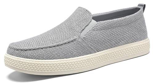 Generico Sneakers Uomo 43,Scarpe da Uomo Estive Scarpe Casual con Una Sola Staffa Scarpe da Passeggio Traspiranti Suola Morbida Non Stanchi Vecchie Scarpe di Stoffa da Uomo