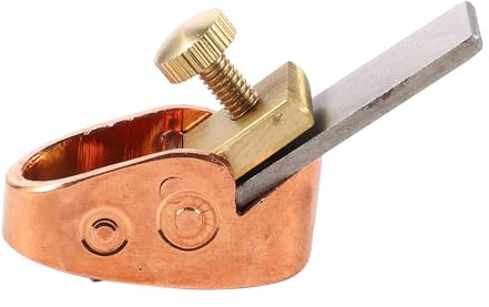 DOITOOL Pialla Per Liutai in Metallo Lucente Da Pialla Blocco Per Lavorazione Del Legno Strumento Per Falegnameria in Legno