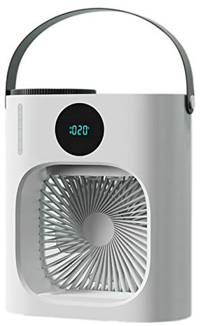 CHEOTIME Bärbara luftkonditioneringsapparater, mini luftkonditionering 900ML 3 hastigheter Lågbruskylning Fuktande USB Bärbar luftkylare för hemmet