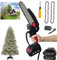 Hooha Parkside Kettensäge für Gartenschnitt/Strauchschnitt/Zweigschnitt/Holzschnitt Mini 6 Zoll Akku 21V Astschere Einhandsäge Verwendetwintergarten Gartenwerkzeug Set Gartenliebhaber Geschenke