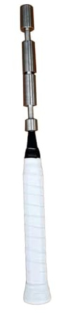Qianly Allenatore Portatile per L'oscillazione del Bastone da Badminton con Impugnatura Comoda, per Uso Interno Ed Esterno, con Il Suono