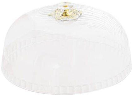 FytStycale Couverture Du Dôme Alimentaire pour Les Gâteaux, Affichage Rond Cloche pour Le Service de La Fête, 24.8 Cm