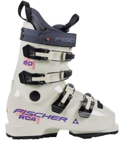 Fischer Pjäxor skidstövlar för barn/tonåringar RC4 60 JR GW Sand – MP24/24.5 – Flex 60 – alpinskidskor alpin-skidstövlar alpinstövlar – bekväm passform – för sportiga unga