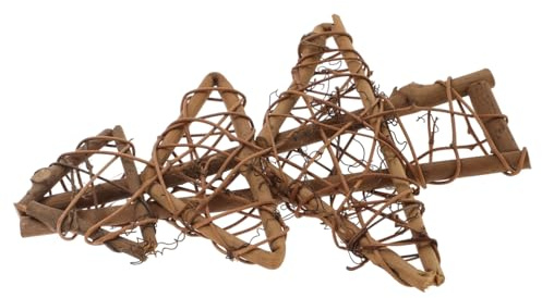 ULTECHNOVO Christmas Tree Wreath Grapevine Wreath Frame for Crafts Diy Supplies for Door Christmas Vine for Decorations