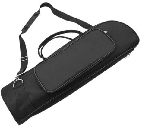 Alasum Bolsa para Trompeta de Oxford Acolchada Funda Protectora Portátil con Correa de Hombro y Asa Estuche Ligero para Transporte Seguro de Instrumentos