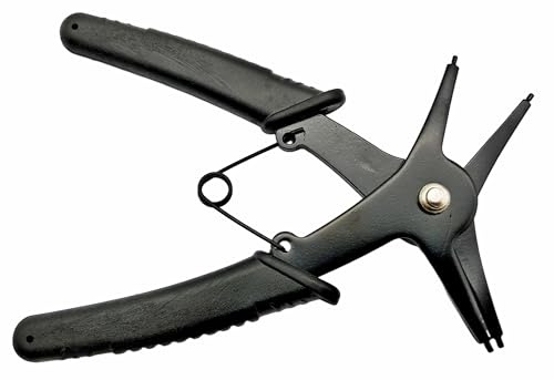 Professionell hoppringstång sjötång säkringsringstång inomhus utomhus 13 cm fjädermekanism metall plasthandtag