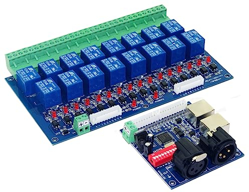 16 Channel DMX Controller Relay Switch Dimmer Kit 16 Way Relay Switch DJ Equipment
