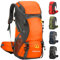 jianyana Wanderrucksack 50L Trekkingrucksack Regenhülle Reiserucksack Wasserdichter Campingrucksack für Wandern Camping Bergsteigen Reisen Sport Herren Damen
