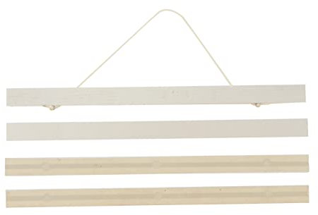 Yardenfun 1ensemble Cadre Magnétique Bois Pour Affiches Et Posters Accroche-suspendre Décoration Murale Élégante Et Pratique Ni Clous Pour Impression Et Carte